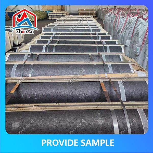 Electrodau Graffit UHP Gwydn Ar gyfer Ffwrnais Arc Trydan